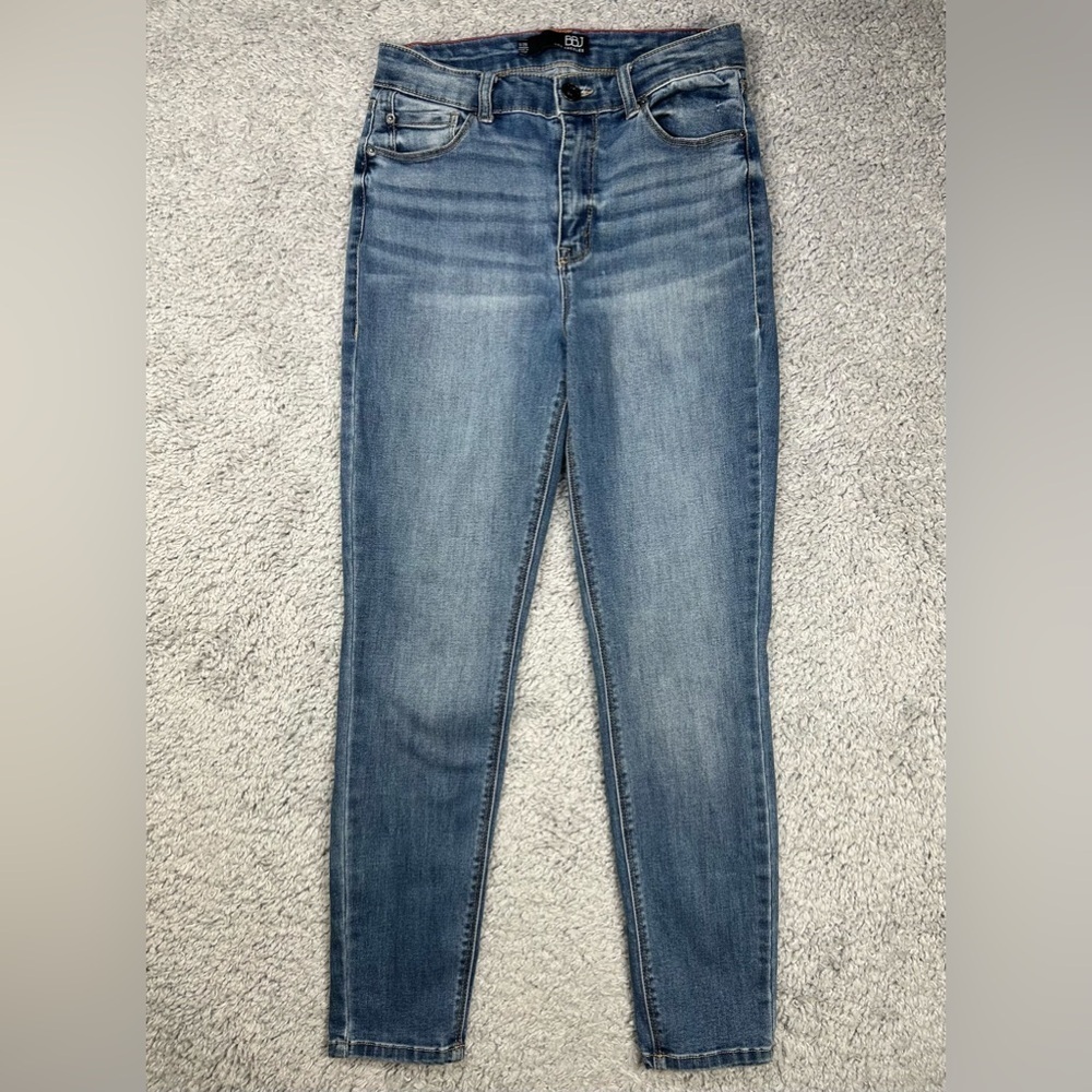 BBJ Jeans Womens 9 Skinny Regular Wash Casual Classic Basic Denim Streetwear